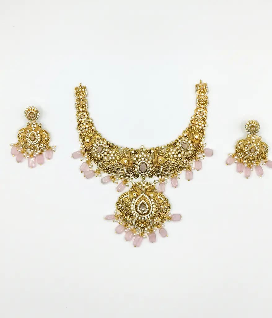 Statement necklaces and delicate chains for women